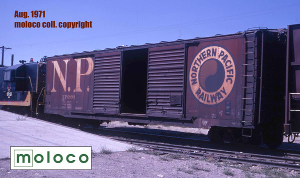 70003-99 Alt. Delivery 2-57 N.P. (period scheme) + 8' NPR Monad,  Brainerd built  50' XM 15-0 Double-slider ctd.