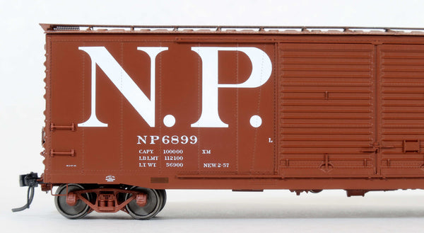 70003-99 Alt. Delivery 2-57 N.P. (period scheme) + 8' NPR Monad,  Brainerd built  50' XM 15-0 Double-slider ctd.