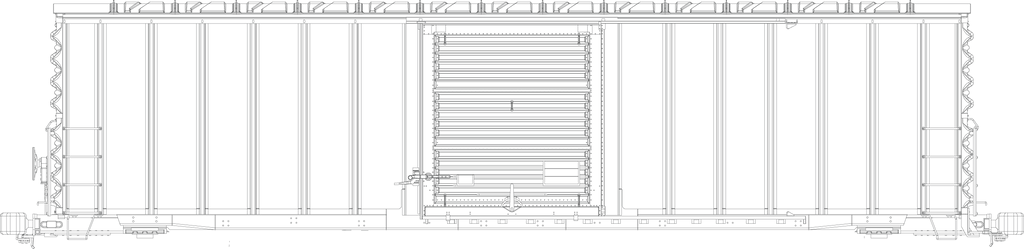 RES60100-05 Undec Kit, ACF PLT C 50' Ext. Post, 10-0 Sliding door