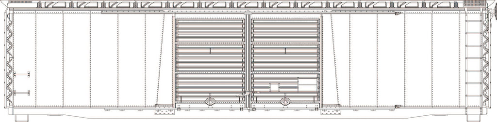 RES70000-00 Brainerd built 50' XM 15-0 Double-slider centered, Undec Kit