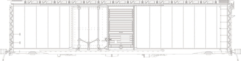 RES70530-01 St. Cloud built  50' XM 14-0 Combination door, Undec Kit