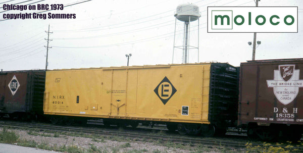 51001 NIRX (EL leased) Repaint C-R 5-72, PCF 50' RBL Plt B 10-0 Offset Door, DF-B loaders