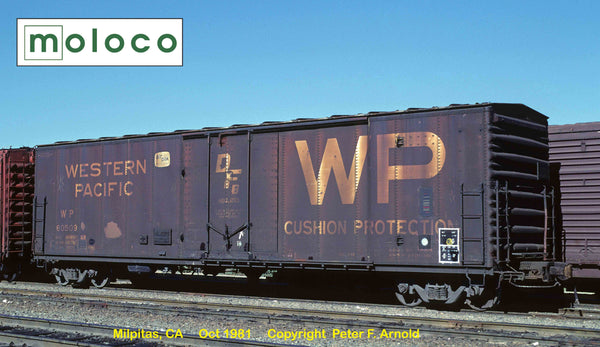51008 WP Repaint EP.CO. 2-69, PCF 50' RBL Plt B 10-0 Offset Door, DF-B loaders, Air-Pak
