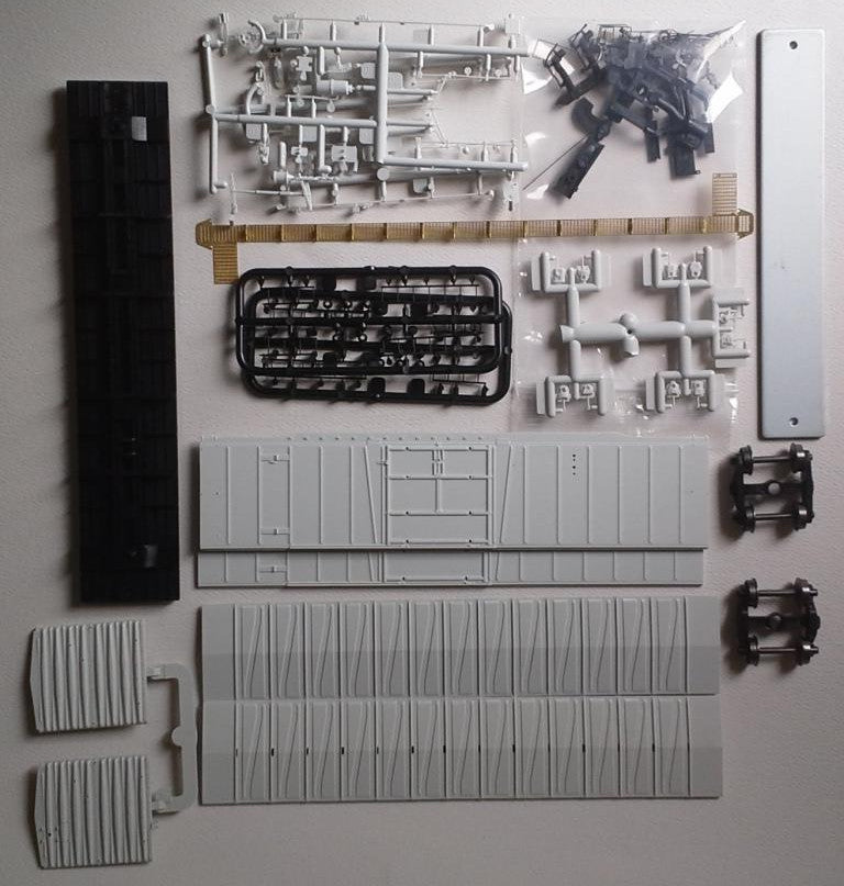 22000-00 ATSF Topeka built Bx-97 50' XMLI 10'0" Offset Door UNDEC KIT