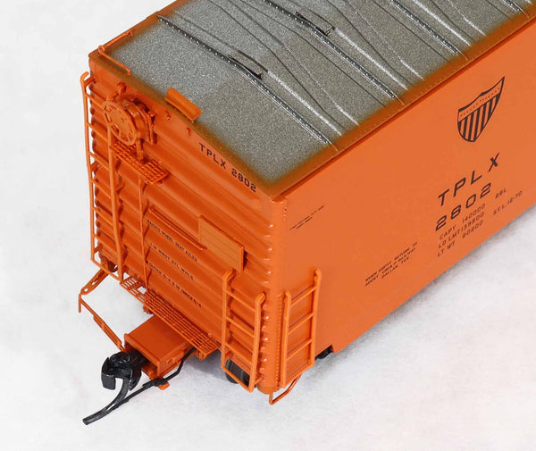 13034  TPLX repaint STL 12-70, GA 50' RBL Sill 1 10'6" Offset Door Narrow Rods