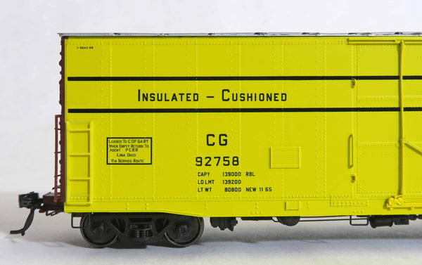 42003 CG delivery, FGE 50' RBL Plt B 7+7ADR 12-2 Ctr Door