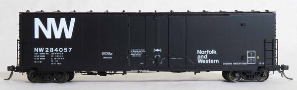 13007 NW ex-NKP DE-3-80 repaint, GA 50' RBL Sill 1/ 10'6" Offset Door/ Narrow Rods