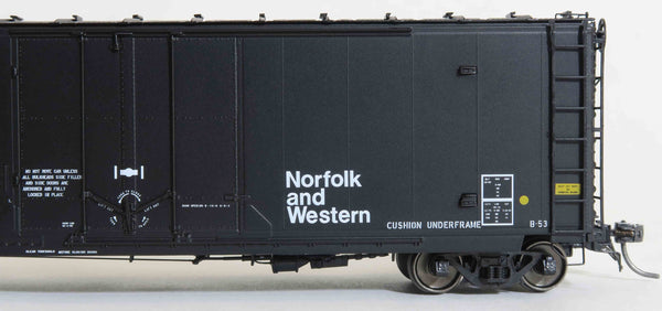 13007 NW ex-NKP DE-3-80 repaint, GA 50' RBL Sill 1/ 10'6" Offset Door/ Narrow Rods