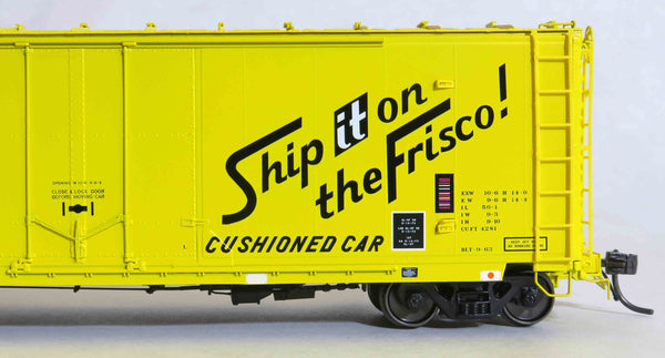 13029 SLSF 6127 NEW 9-63 repaint SN 5-73, GA 50' RBL Sill 1/ 10'6" Offset Door/ Narrow Rods