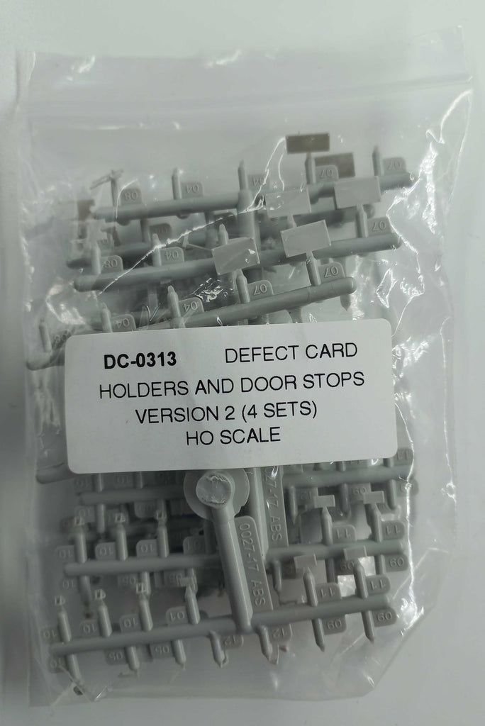 DC-0313 St. Cloud style Tackboards, door stops and various useful parts (4 sets)