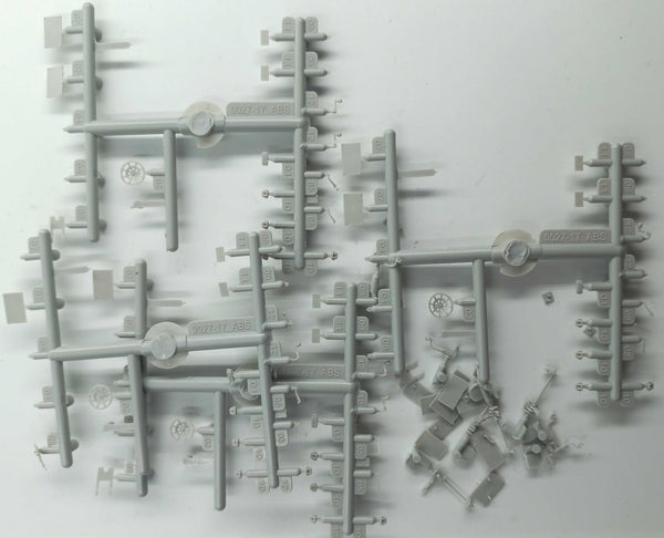 DC-0313 St. Cloud style Tackboards, door stops and various useful parts (4 sets)