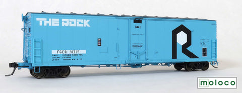 33040 FGER ROCK Repaint AX 3-77, FGE 50' RBL Plt B 7+7R 10-1 Ctr Door