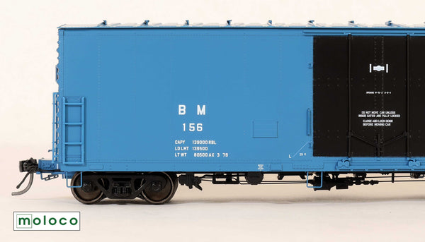 33053 BM Repaint AX 3-79 (2nd run), FGE 50' RBL Plt B 7+7R 10-2 Ctr Door