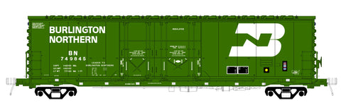RES68123 BN WA Repaint 1977, USRE 50' RBL, 14-0 Double-plug Non-over. roof