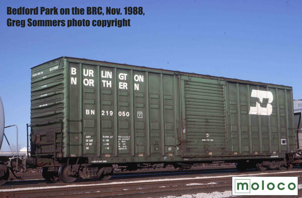 60019-01-02  BN Repaint 1981, ACF 50' Ext. Post Waffle, 10-6 Sliding door