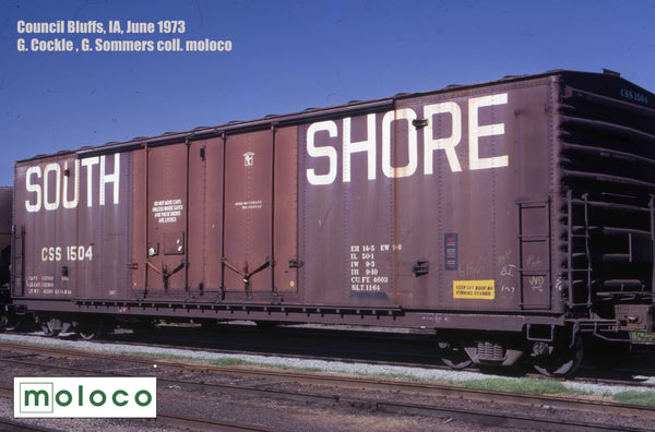 RES58801 CSS EP. CO. 8-68, PCF 50' Plt B 16-0 Double Plug-doors, Air-Pak DF-B