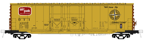 RES68124 DT&I Del. 11-68 air-pak, ACF 50' RBL, 14-0 Double-plug Non-over. roof