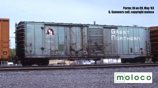 70533 St. Cloud built  50' XM Combo 14-0 Dr. Repaint '66 Glacier Grn Empire Builder