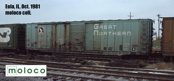 70533 St. Cloud built  50' XM Combo 14-0 Dr. Repaint '66 Glacier Grn Empire Builder
