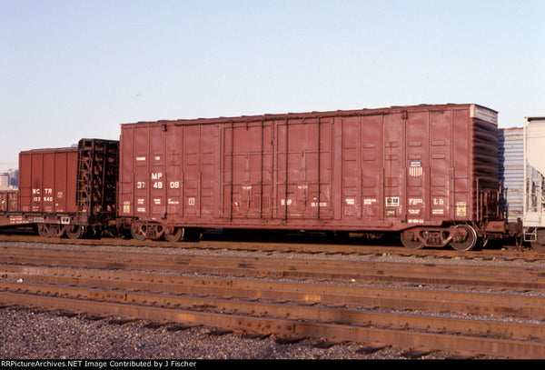 DEP61501  MP 100t MOD UP.DES.7-88, ACF 50' Hi-cube Ext. Post 1971 Waffle, 8+8 plug door