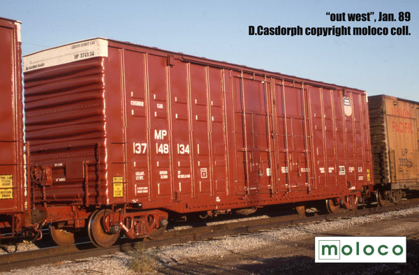 DEP61502  MP 100t MOD UP.DES.9-88, ACF 50' Hi-cube Ext. Post 1971 Waffle, 8+8 plug door
