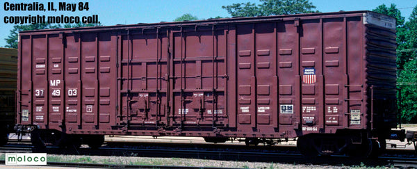 DEP61501  MP 100t MOD UP.DES.7-88, ACF 50' Hi-cube Ext. Post 1971 Waffle, 8+8 plug door