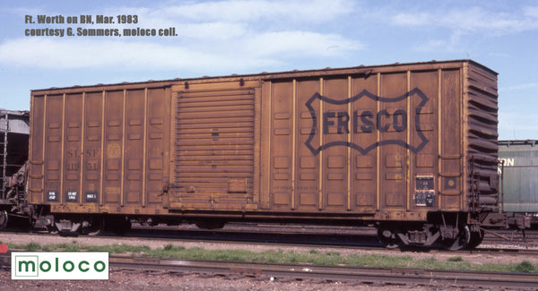 60009  SLSF Delivery 5-74, ACF 50' Ext. Post Waffle, 10-6 Sliding door
