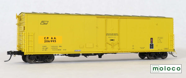51006 CPAA 206995 Repaint CP Rail, PCF 50' RB Plt B 10-0 Offset Door, Insulated