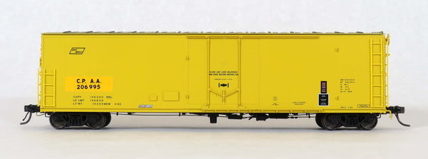51006 CPAA 206995 Repaint CP Rail, PCF 50' RB Plt B 10-0 Offset Door, Insulated