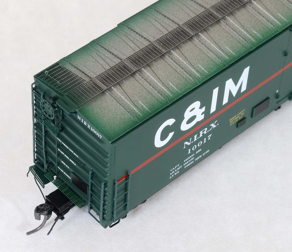 51003 (2nd run) NIRX (C&IM leased) Delivery '62, PCF 50' RBL Plt B 10-0 Offset Door, DF-B Bulkheads