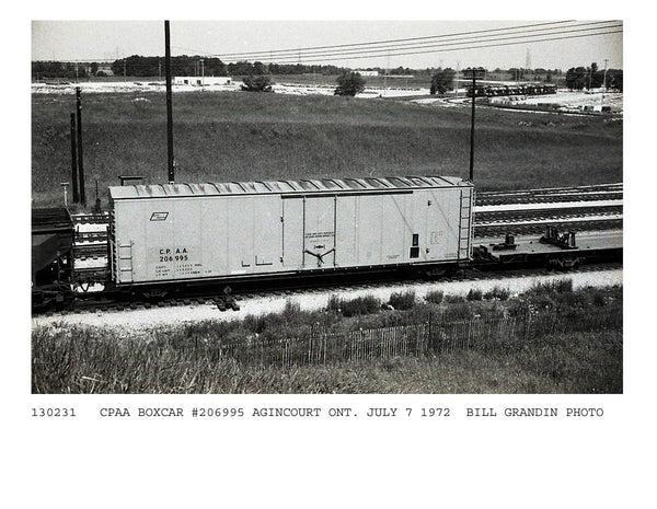 51006 CPAA 206995 Repaint CP Rail, PCF 50' RB Plt B 10-0 Offset Door, Insulated