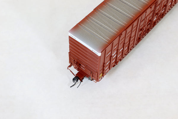 61502  MP 100t MOD UP.DES.9-88, ACF 50' Hi-cube Ext. Post 1971 Waffle, 8+8 plug door