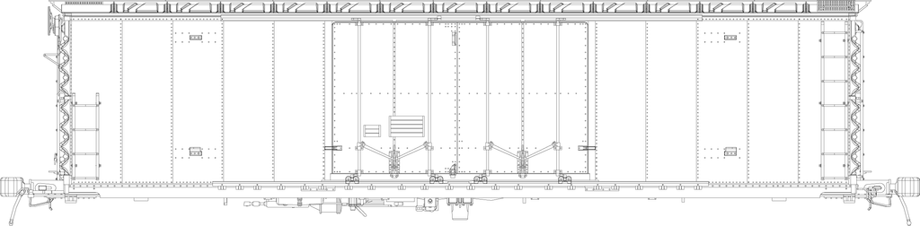 RES58800-00 UNDEC kit, PCF 50' Plt B 16-0 Double Plug-doors