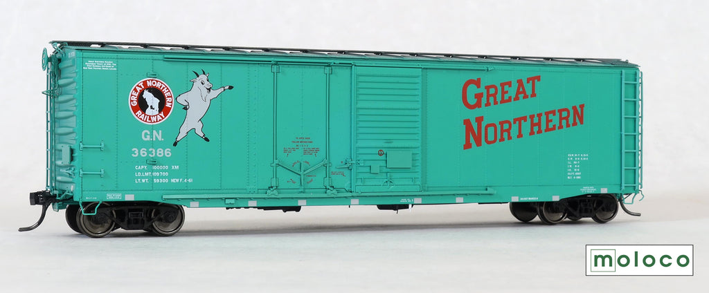 70531 St. Cloud built  50' XM Combo 14-0 Dr. Delivery 1961 Glacier Grn Red Slant w/Rocky