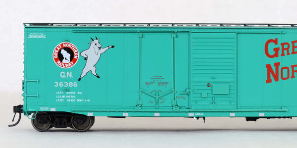 70531 St. Cloud built  50' XM Combo 14-0 Dr. Delivery 1961 Glacier Grn Red Slant w/Rocky