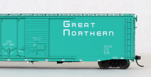 70533 St. Cloud built  50' XM Combo 14-0 Dr. Repaint '66 Glacier Grn Empire Builder