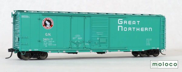 70533 St. Cloud built  50' XM Combo 14-0 Dr. Repaint '66 Glacier Grn Empire Builder