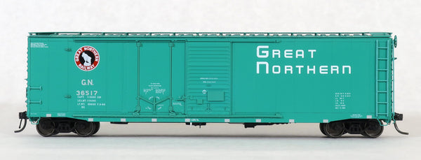 70533 St. Cloud built  50' XM Combo 14-0 Dr. Repaint '66 Glacier Grn Empire Builder