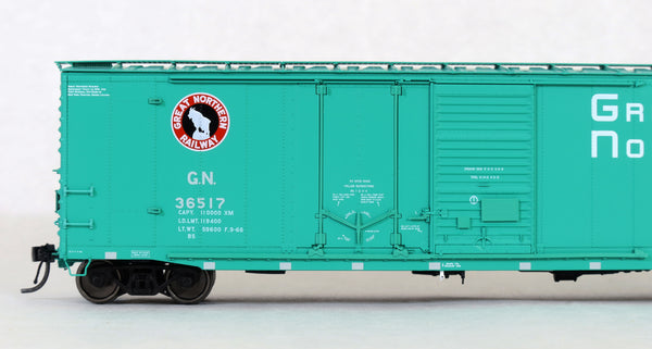 70533 St. Cloud built  50' XM Combo 14-0 Dr. Repaint '66 Glacier Grn Empire Builder