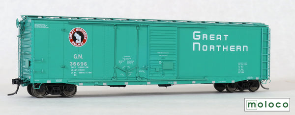 70533 St. Cloud built  50' XM Combo 14-0 Dr. Repaint '66 Glacier Grn Empire Builder