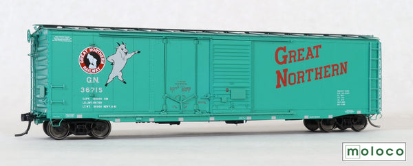 70531 St. Cloud built  50' XM Combo 14-0 Dr. Delivery 1961 Glacier Grn Red Slant w/Rocky