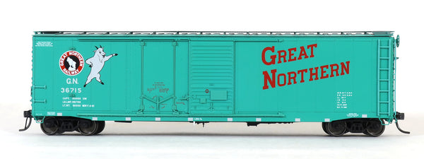 70531 St. Cloud built  50' XM Combo 14-0 Dr. Delivery 1961 Glacier Grn Red Slant w/Rocky