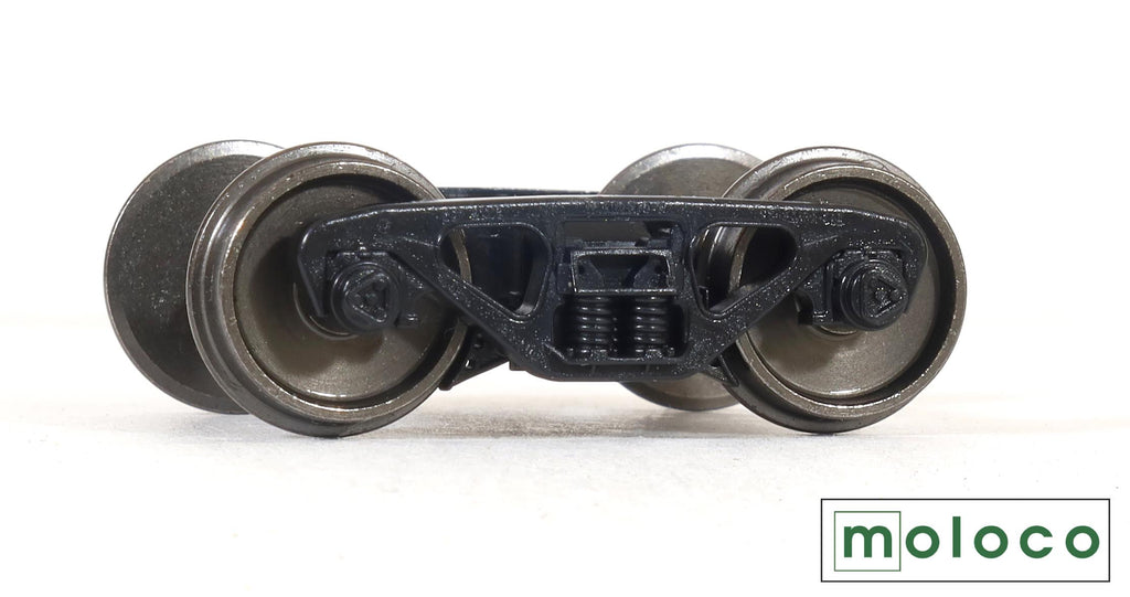 TR-105110  50t Barber S-2-C RB trucks w/wheelsets STANDARD tread (pair)
