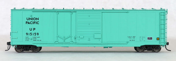 75057  Omaha 50' Combo 15-2 boxcar, BC-50-5, MofW...Quartz Green scheme 1-82