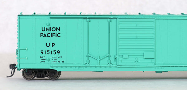 75057  Omaha 50' Combo 15-2 boxcar, BC-50-5, MofW...Quartz Green scheme 1-82