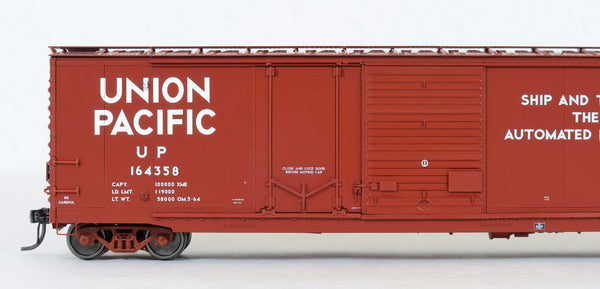 75052  Omaha 50' Combo 15-2 boxcar, BC-50-5, Ship & Travel... scheme 5-64