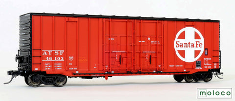 DEP60002  ATSF ALT Delivery 3-73, Bx-163 ACF 50' Hi-cube non-Waffle, 8+8 plug door