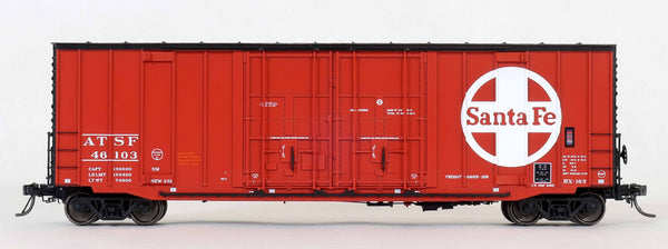 DEP60002  ATSF ALT Delivery 3-73, Bx-163 ACF 50' Hi-cube non-Waffle, 8+8 plug door