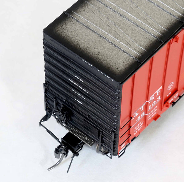 DEP60002  ATSF ALT Delivery 3-73, Bx-163 ACF 50' Hi-cube non-Waffle, 8+8 plug door