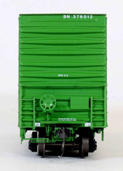 DEP60013-92  BN 376012 Repaint 3-92, ACF 50' Hi-cube non-Waffle, 8+8 plug door